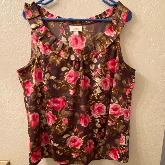 Anne Taylor Loft Floral Top - Picture 1 of 3